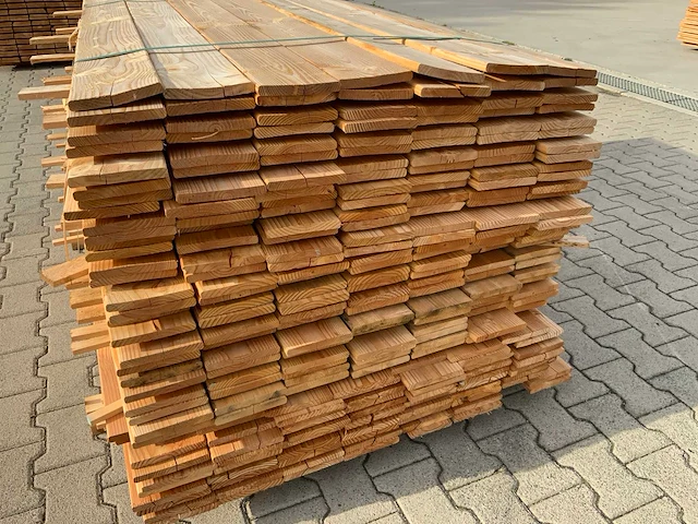 Lariks tuinplank 1800x140x16mm (238x) - afbeelding 2 van  10