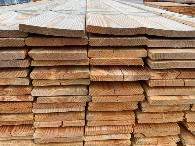 Lariks tuinplank 1800x140x16mm (252x) - afbeelding 7 van  11