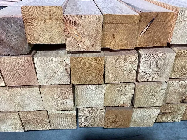 Lariks/douglas balk 500x14x14 cm (21x) - afbeelding 3 van  7
