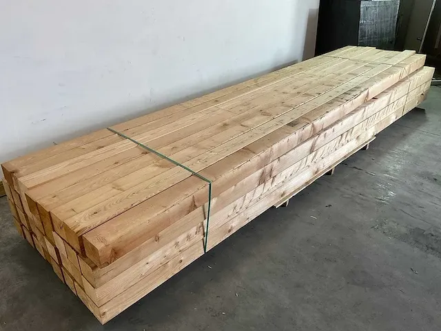 Lariks/douglas balk 500x14x14 cm (21x) - afbeelding 4 van  7