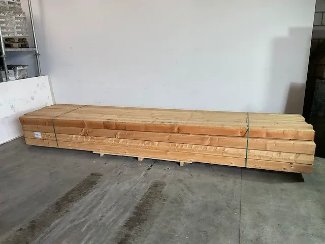 Lariks/douglas balk 500x14x14 cm (6x) - afbeelding 1 van  7