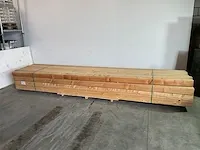 Lariks/douglas balk 500x14x14 cm (6x) - afbeelding 1 van  7