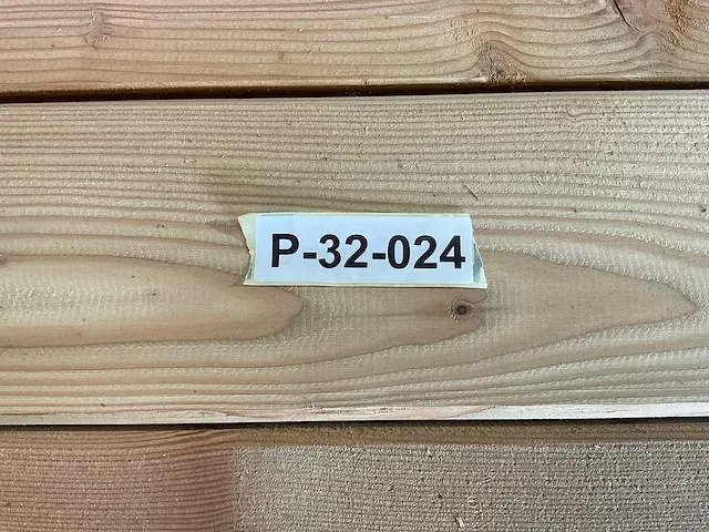 Lariks/douglas balk 500x14x14 cm (6x) - afbeelding 7 van  7