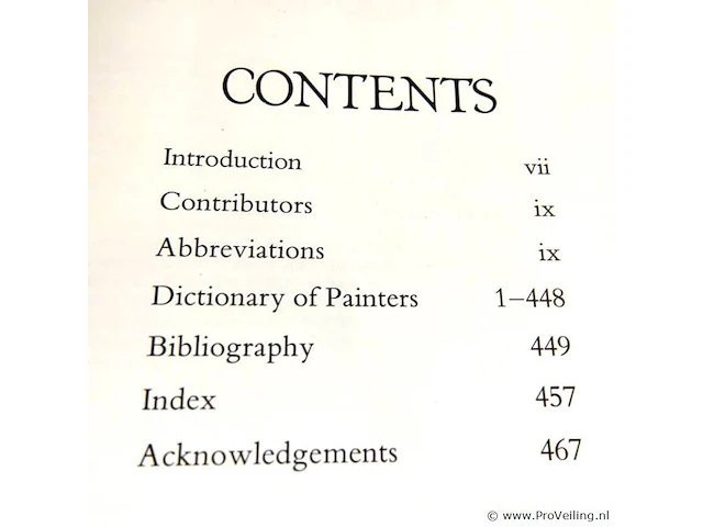 Larousse dictionay of painters - afbeelding 3 van  5