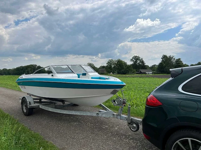 Larsson - all america - volvo penta 230 - 5.2meter - speedboot - met aanhanger - 1991 - afbeelding 1 van  11