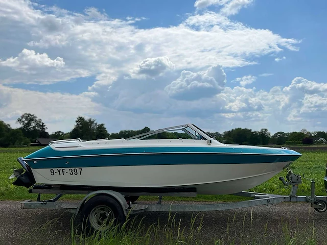 Larsson - all america - volvo penta 230 - 5.2meter - speedboot - met aanhanger - 1991 - afbeelding 4 van  11