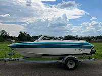 Larsson - all america - volvo penta 230 - 5.2meter - speedboot - met aanhanger - 1991 - afbeelding 5 van  11
