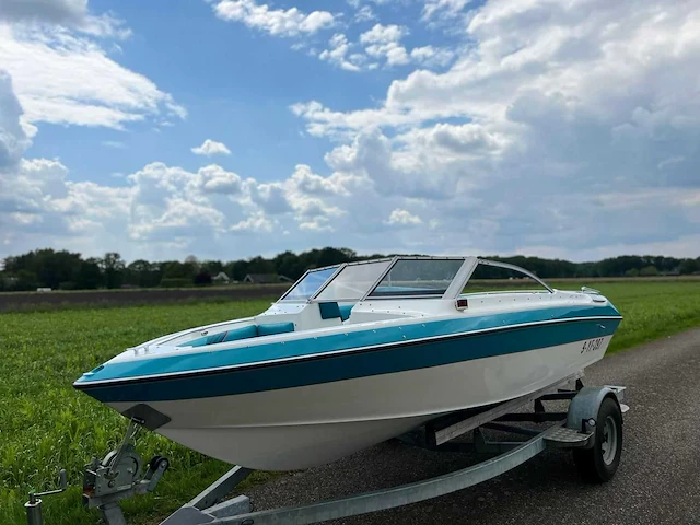 Larsson - all america - volvo penta 230 - 5.2meter - speedboot - met aanhanger - 1991 - afbeelding 7 van  11