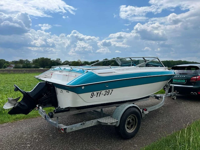 Larsson - all america - volvo penta 230 - 5.2meter - speedboot - met aanhanger - 1991 - afbeelding 8 van  11