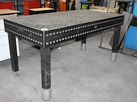 Las- / opspan-tafel siegmund met afmeting 200 x 100 x 100 cm. bladdikte 25 mm. - afbeelding 1 van  4