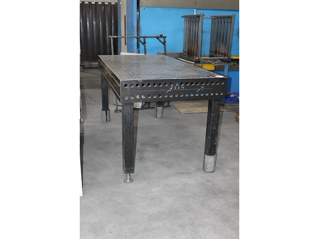 Las- / opspan-tafel siegmund met afmeting 200 x 100 x 100 cm. bladdikte 25 mm. - afbeelding 2 van  4