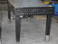 Las- / opspan-tafel siegmund met afmeting 200 x 100 x 100 cm. bladdikte 25 mm. - afbeelding 2 van  4