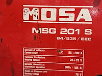 Las aggregaat/elektroden, mosa, msg 201 s 84/535/eec - afbeelding 2 van  12