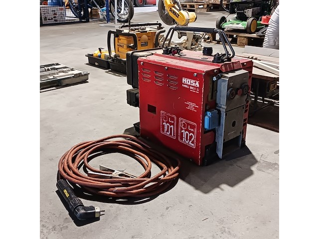 Las aggregaat/elektroden, mosa, msg 201 s 84/535/eec - afbeelding 1 van  12