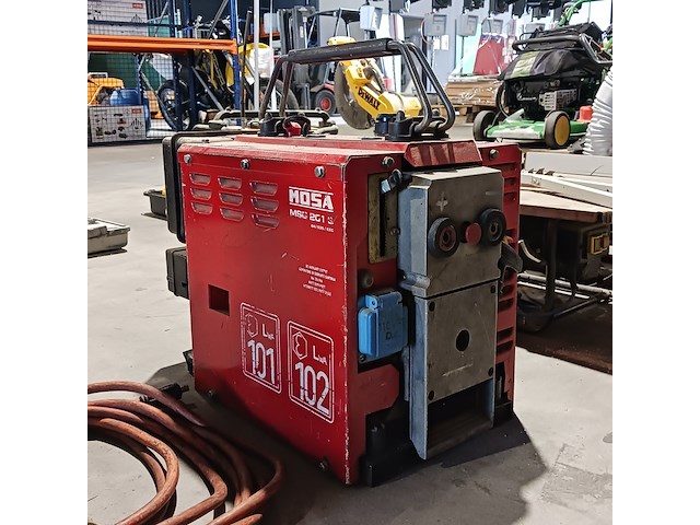 Las aggregaat/elektroden, mosa, msg 201 s 84/535/eec - afbeelding 5 van  12