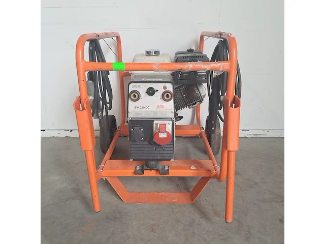 Lasaggregaat benzine 6,5kva kruiwagenmodel, europower generators, ep200x, 2014 - afbeelding 9 van  12