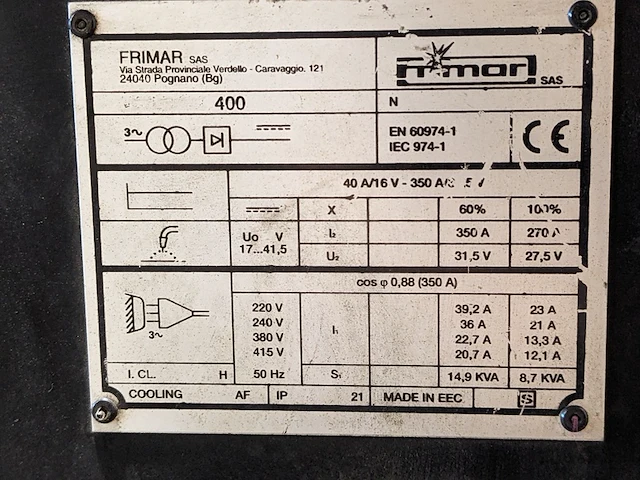 Lasapparaat, frimar, compact 400 - afbeelding 2 van  11