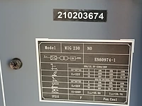 Lasapparaat hbm machines, mig 230 - afbeelding 11 van  11
