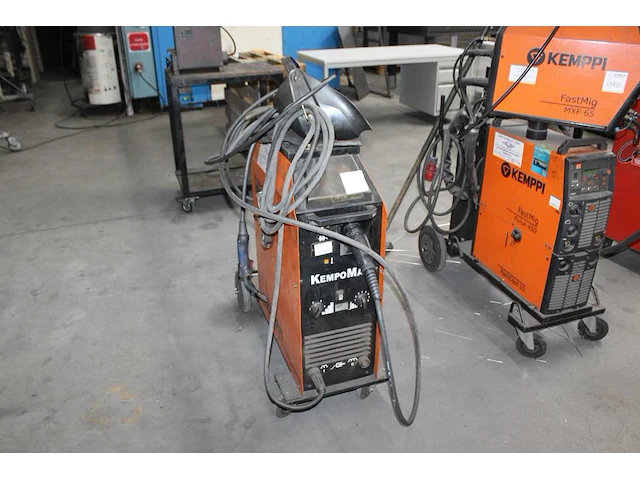 Lasapparaat kemmpi kempomat 3200 met toorts en manometer. - afbeelding 1 van  3