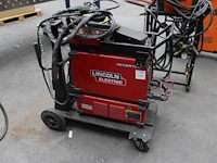 Lasapparaat lincoln electric invertec 400 tpx met koeling cool arc 46, toorts en manometers. - afbeelding 1 van  2