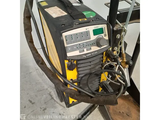 Lasapparaat op kar esab, tig 2200i ac/dc - afbeelding 4 van  9