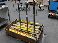 Laselektrodes in diverse uitvoeringen in palletbox.
