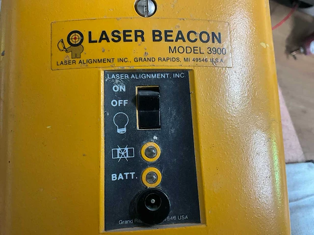 Laser alignment beacon 3900 bouwlaser - afbeelding 5 van  5