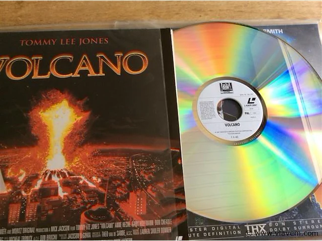 Laser disc 2stuks volcano- mib - afbeelding 2 van  2
