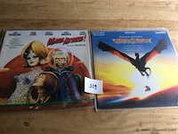 Laser disc 2stuks(mars attaces-coeur de dragon ) - afbeelding 1 van  1