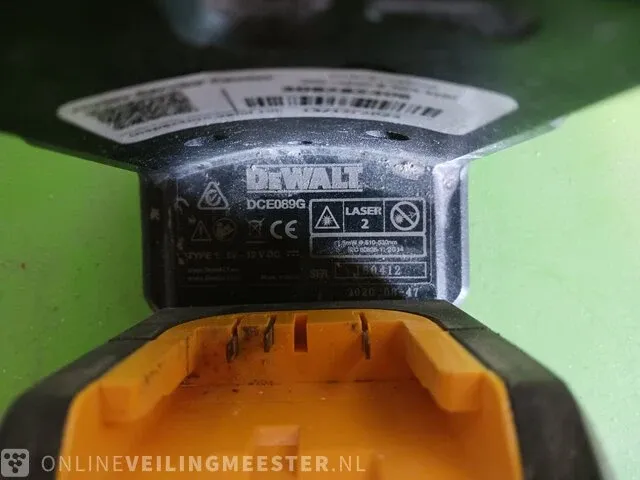 Laser waterpas dewalt, bouwjaar 2022 - afbeelding 8 van  12