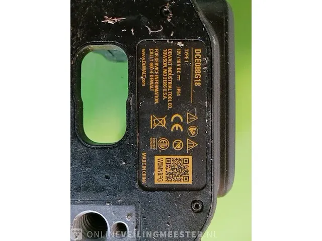 Laser waterpas dewalt, dce088g18 - afbeelding 8 van  10