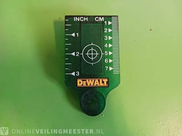 Laser waterpas dewalt, dce088g18 - afbeelding 10 van  10