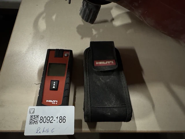 Laserafstandmeter, 1x sloophamer, hilti, pd 4, te 706-avr - afbeelding 4 van  4
