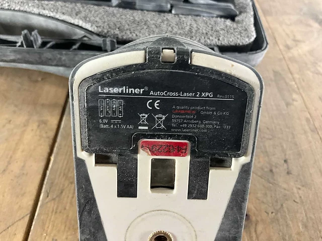 Laserliner 2xpg kruislijnlaser - afbeelding 3 van  4