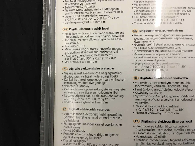 Laserliner digitallevel plus 60 cm laserliner waterpas - afbeelding 6 van  6