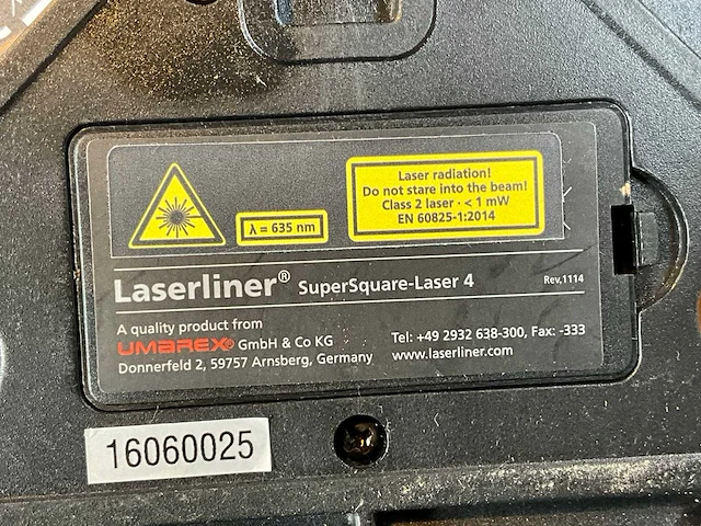 Laserliner supersquare-laser 4 bouwlaser - afbeelding 5 van  5
