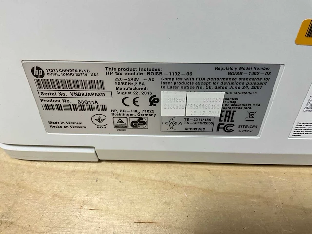 Laserprinter - hp - mfp m277dw - afbeelding 5 van  5