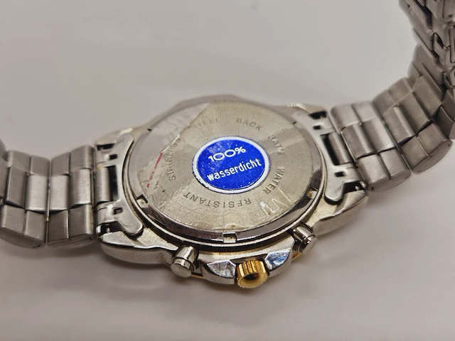 Lasita two-tone chronograph herenhorloge - afbeelding 8 van  8