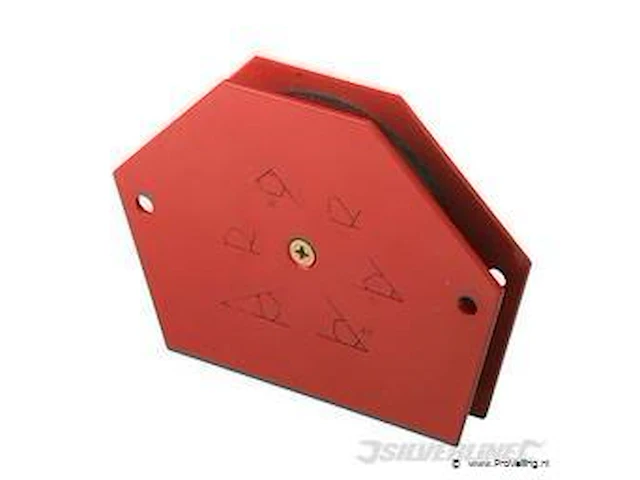 Lasmagneet rood 18kg - afbeelding 1 van  1