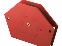 Lasmagneet rood 18kg - afbeelding 1 van  1