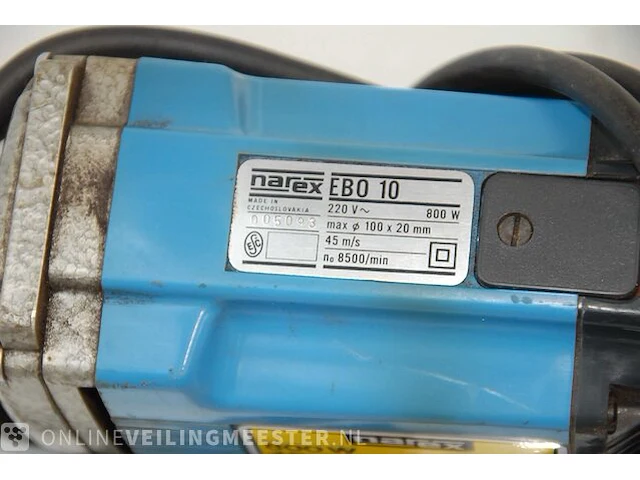 Lasnaad slijptol, narex, 800w - afbeelding 3 van  3