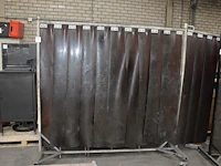 Lasscherm cepro met afmeting 210 / 280 x 204 cm. - afbeelding 1 van  2