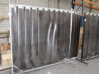 Lasscherm cepro met afmeting 210 / 280 x 204 cm. - afbeelding 2 van  2