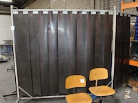Lasscherm cepro met afmeting 210 / 350 x 204 cm. - afbeelding 2 van  2