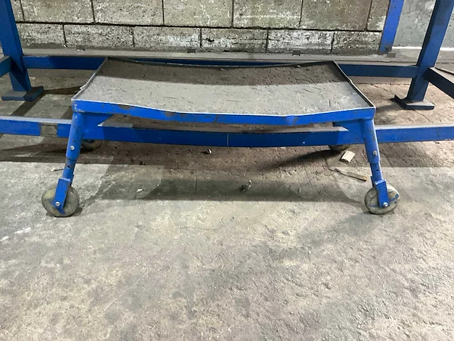 Lastafel 250x100x104cm v.v. verhoger - afbeelding 2 van  3
