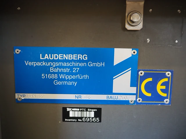 Laudenberg verpackungsmaschinen gmbh - afbeelding 39 van  45