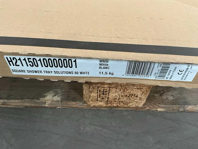 Laufen douchebak 80cm - afbeelding 3 van  3