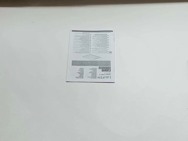Laufen eco pro s douchebak 140x90cm - afbeelding 5 van  5