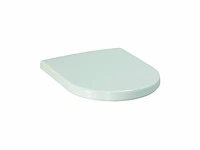 Laufen pro closetzitting antibacterieel met softclose en rvs scharnieren wit - afbeelding 1 van  3