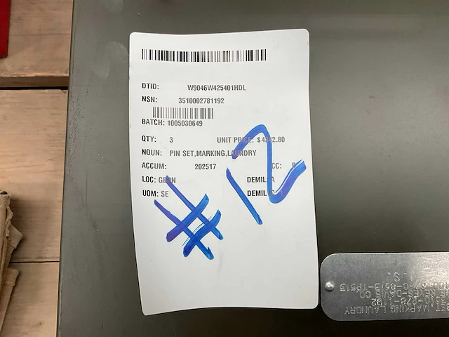 Laundry marking pin set - afbeelding 5 van  5